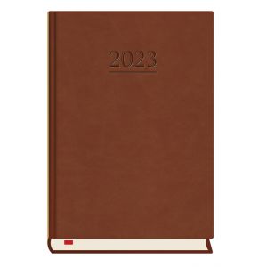 2026 Kalendarz MiP Powszechny B6, Brązowy ciemny